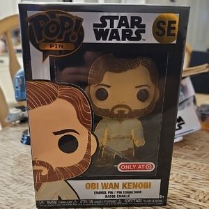 Pop Obi Wan Kenobi SE Enamel Pin